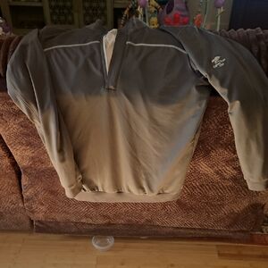 Ashworth Light Gray Pullover - Cypress Point Golf Club Logo!!! - Medium
